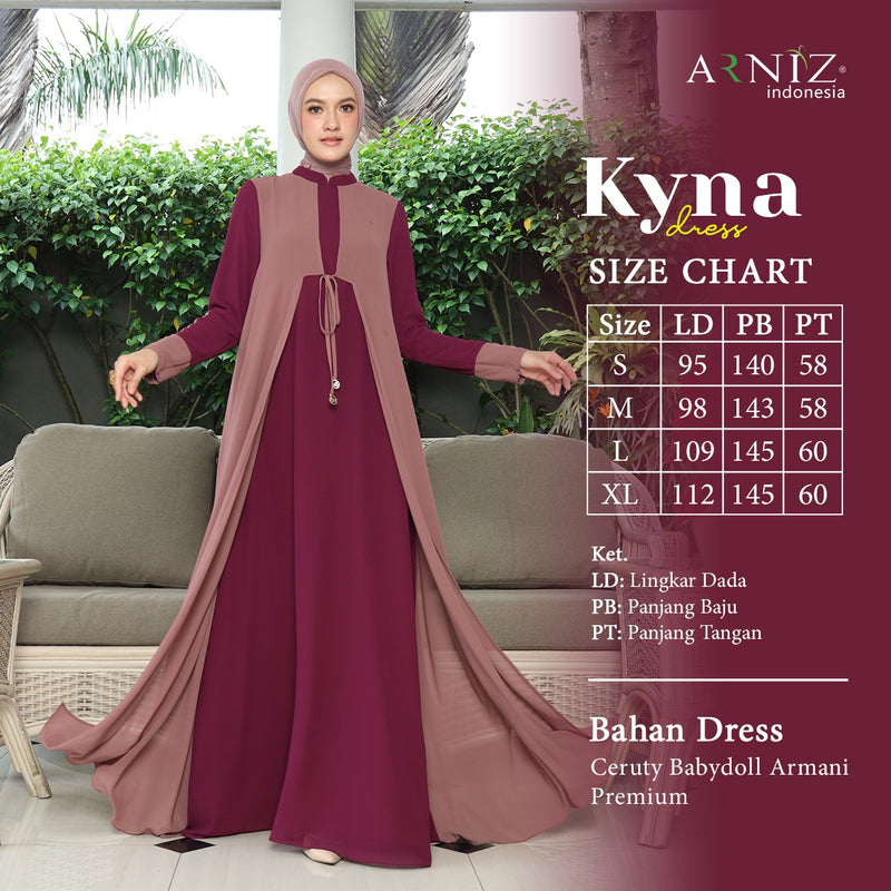 KYNA DRESS - FERN GREEN MIX EVERGREEN