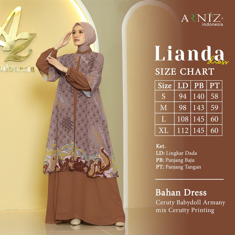 LIANDA DRESS - DARK OLIVE