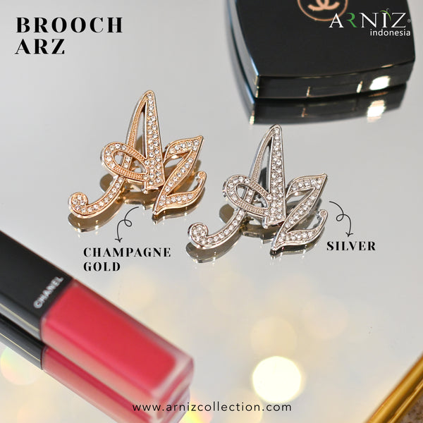 BROOCH AZ - SILVER