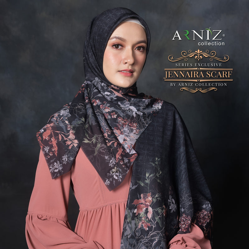 JENNAIRA SCARF - BLACK