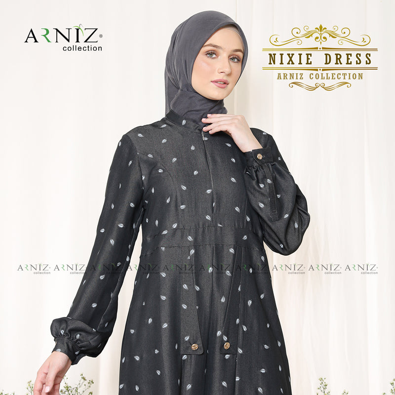 NIXIE DRESS - BLACK